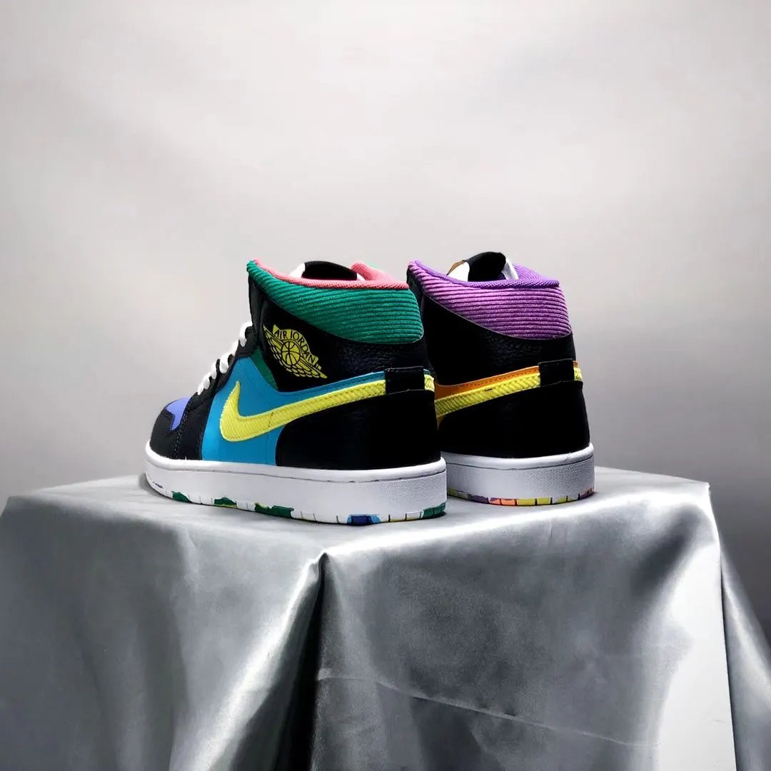 Air Jordan 1 Mid SE Multi-Color - Hình 5