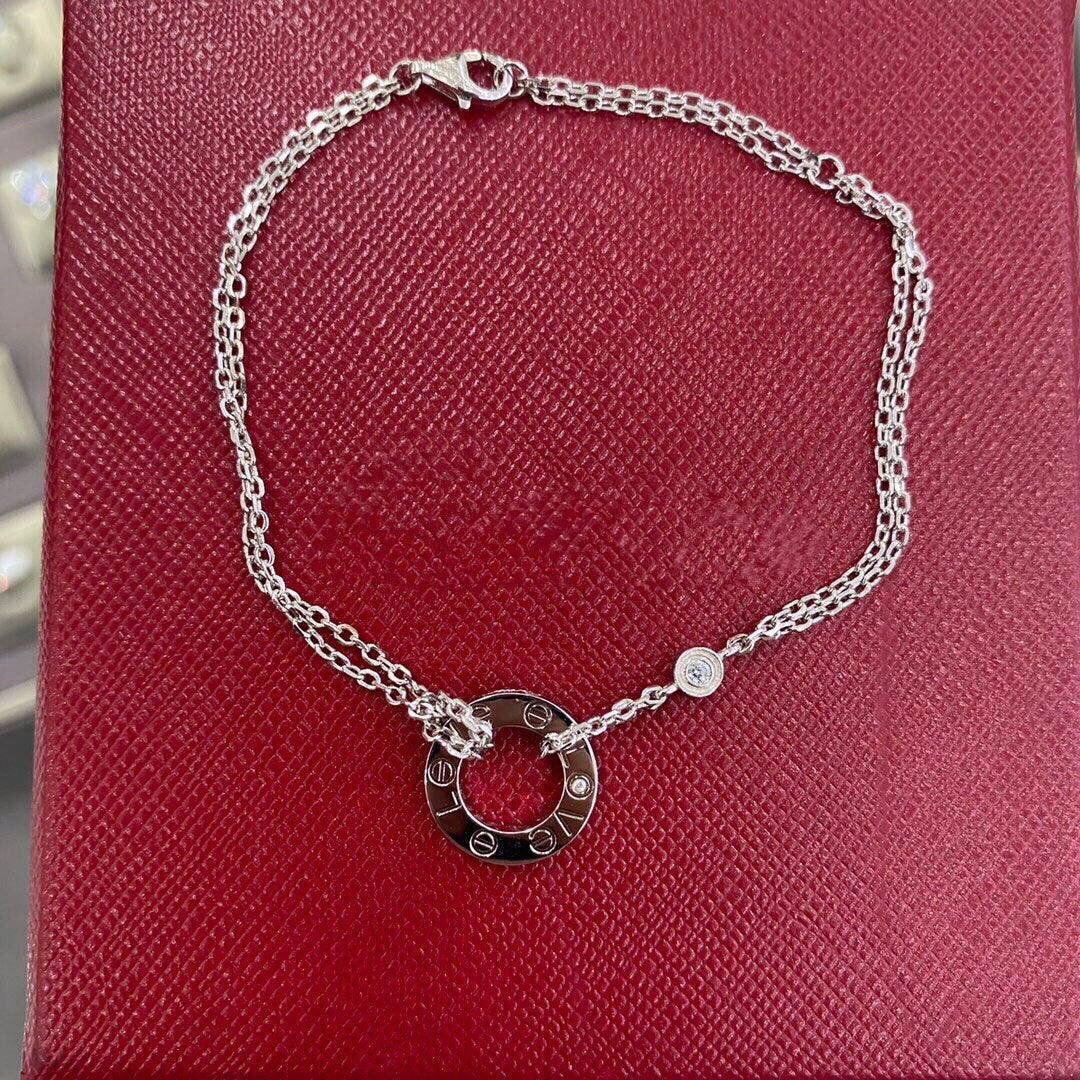 CARTIER LOVE BRACELET 2 DIAMOND