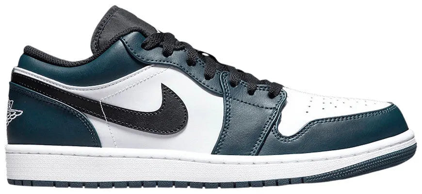 Dark Teal Jordan 1 Low