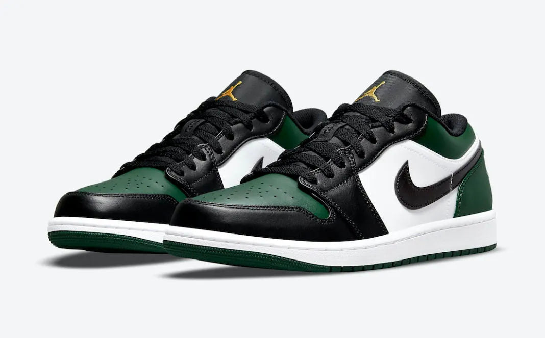 Air Jordan 1 Low Premium: The 1 Ultimate Noble Green Leather Sneaker
