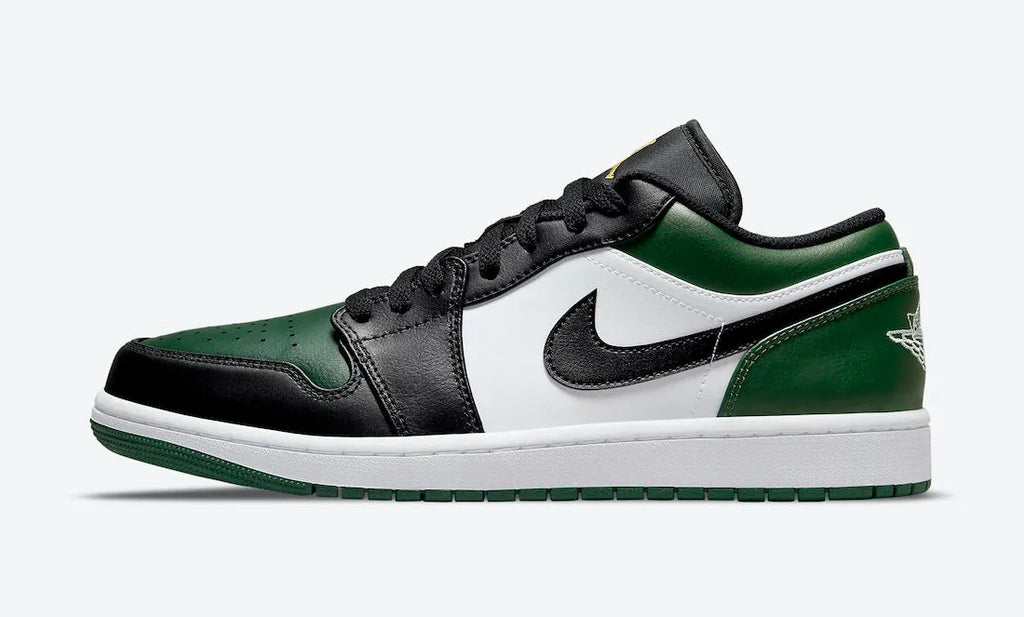 Air Jordan 1 Low Premium: The 1 Ultimate Noble Green Leather Sneaker