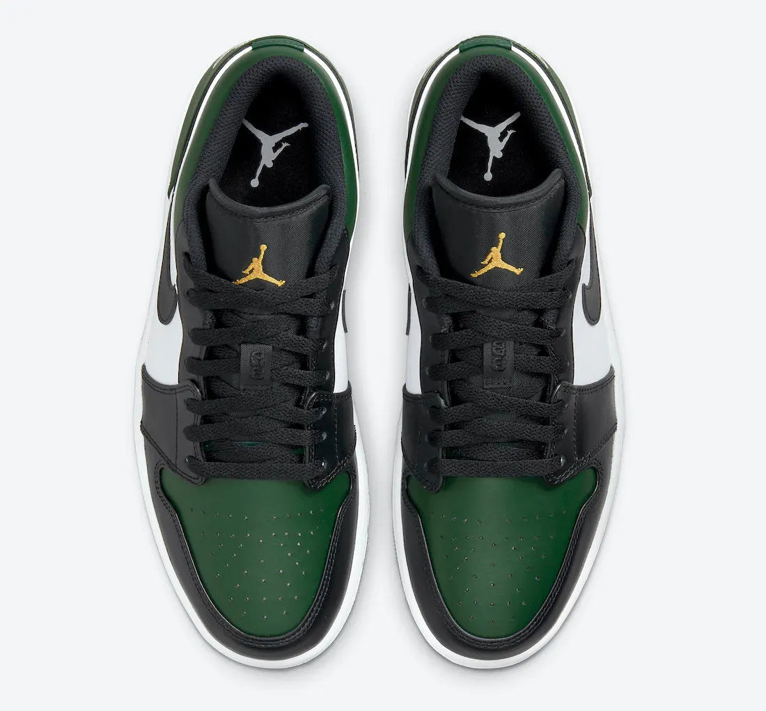 Air Jordan 1 Low Premium: The 1 Ultimate Noble Green Leather Sneaker