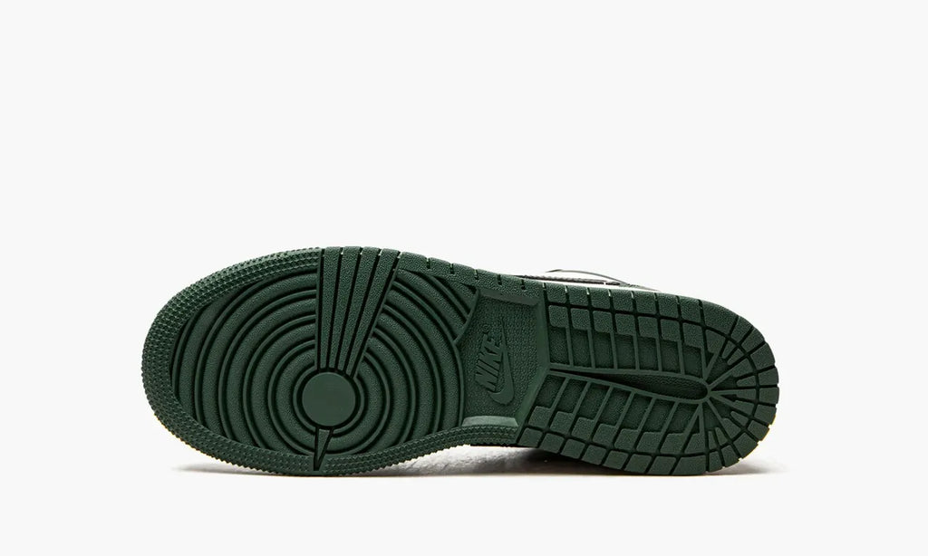 Air Jordan 1 Low Sneakers: Premium 2024 Green Toe Luxury Edition