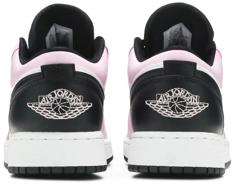 Air Jordan 1 Low Pink Black Premium 2024 Edition Sneakers