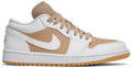 Air Jordan 1 Low Tan White