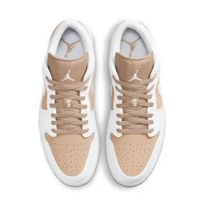 Air Jordan 1 Low sneakers: Top 1 Premium Desert White 2024 Edition