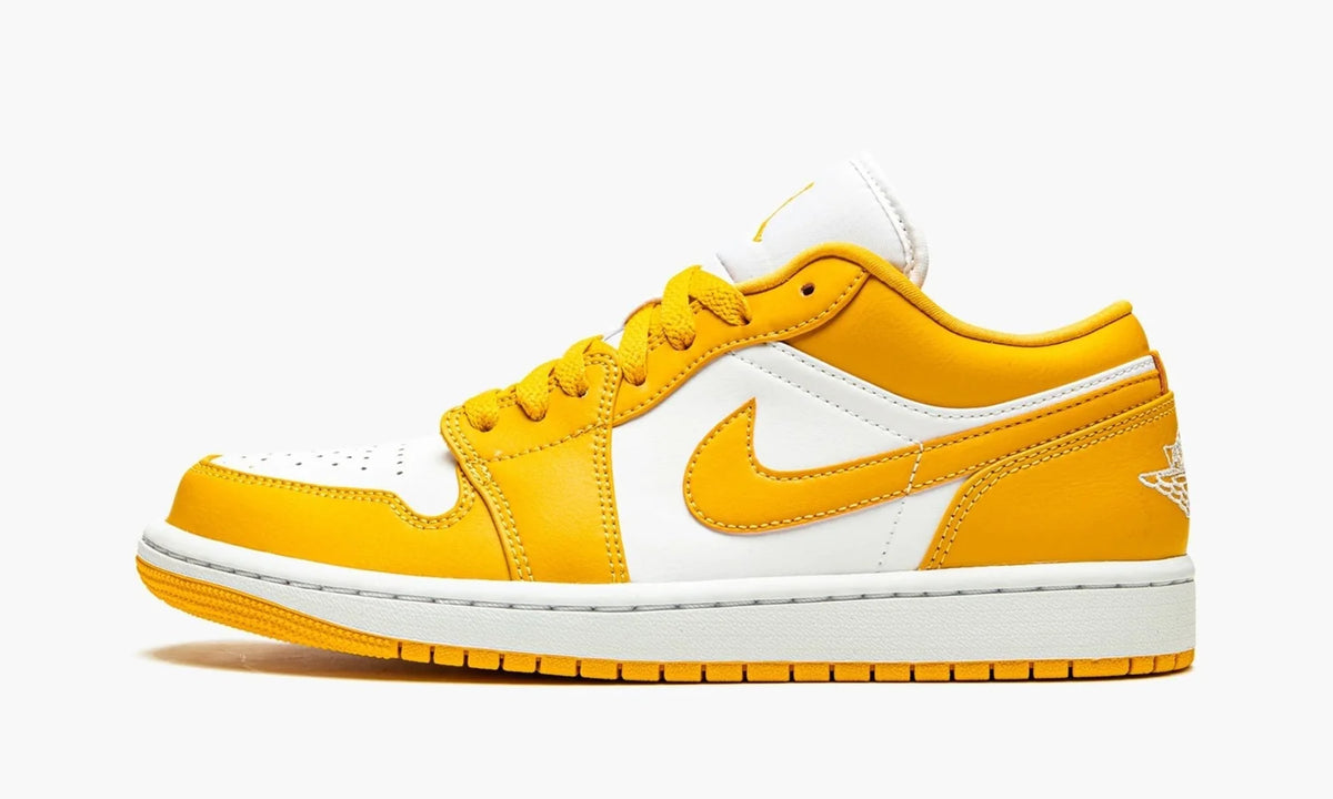 Air Jordan 1 Low yellow sneakers: 2024 Premium Edition for Ultimate Style
