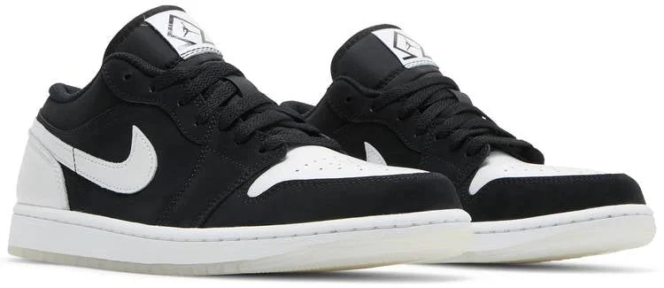 Air Jordan 1 Low Premium Black and White Sneakers – #1 Luxury Choice