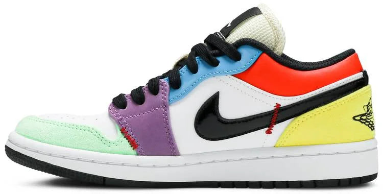 Air Jordan 1 Low SE Premium Multicolor 2024 Ultimate Luxury Sneakers