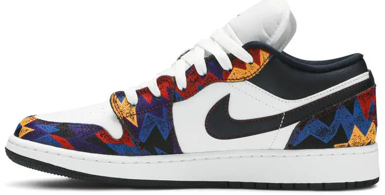 Air Jordan 1 Low Sneakers Nothing But Net: 1 Ultimate Luxury Retro