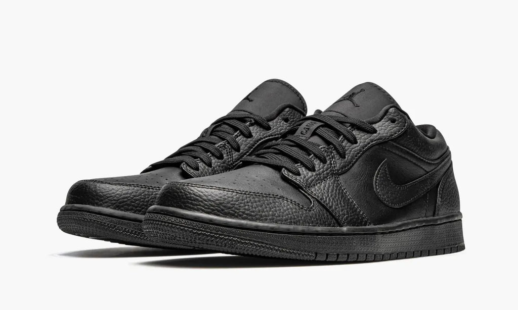 Air Jordan 1 Low Black Premium Leather Edition – Top 1 Exclusive Sneakers