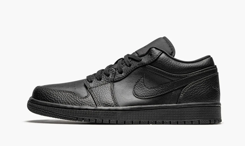 Air Jordan 1 Low Black Premium Leather Edition – Top 1 Exclusive Sneakers