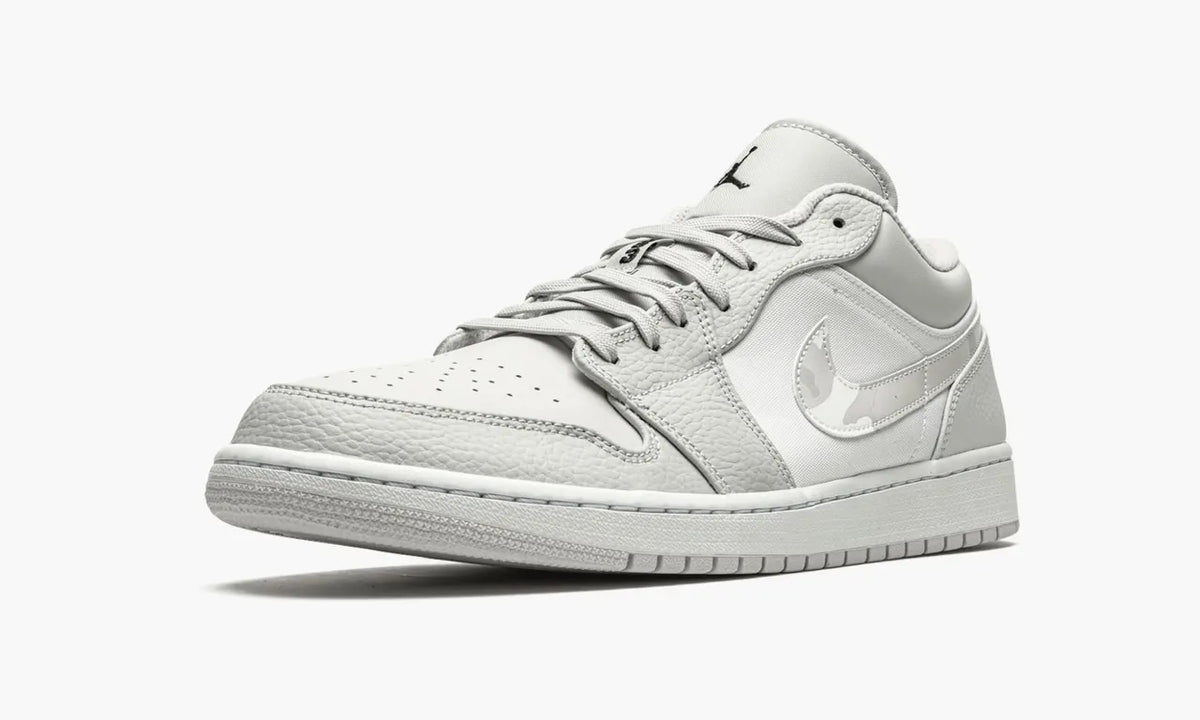 Air Jordan 1 Low sneakers: #1 Premium White Camo Exclusive 2024 Edition