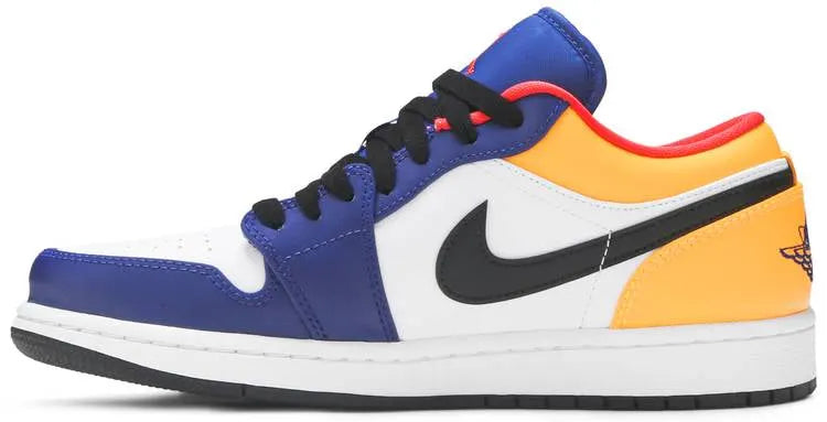 Air Jordan 1 Low Premium Royal Blue & Laser Orange – #1 Exclusive Design