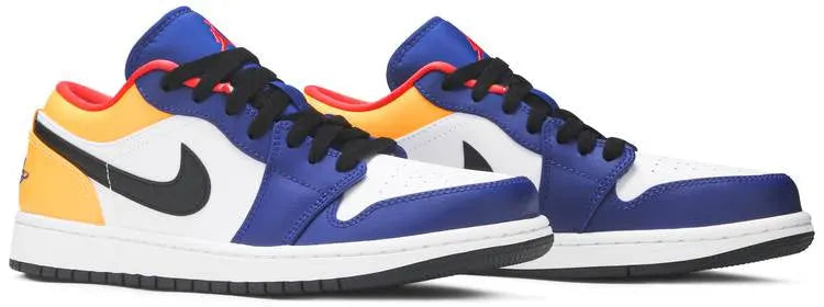 Air Jordan 1 Low Premium Royal Blue & Laser Orange – #1 Exclusive Design