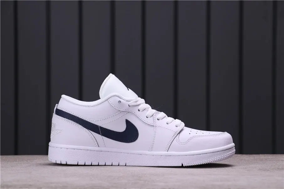 Air Jordan 1 Low White Navy – #1 Premium 2024 Luxury Basketball Sneakers