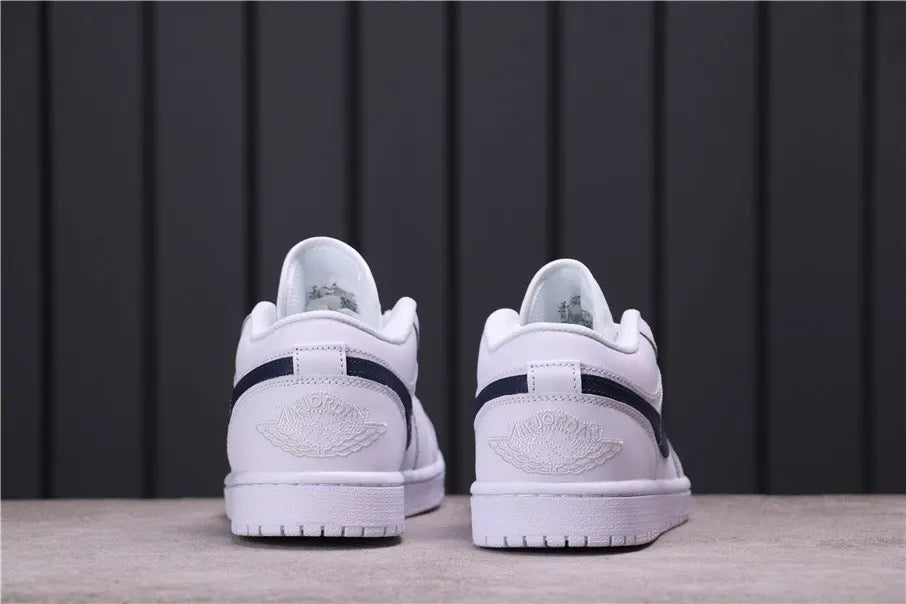 Air Jordan 1 Low White Navy – #1 Premium 2024 Luxury Basketball Sneakers