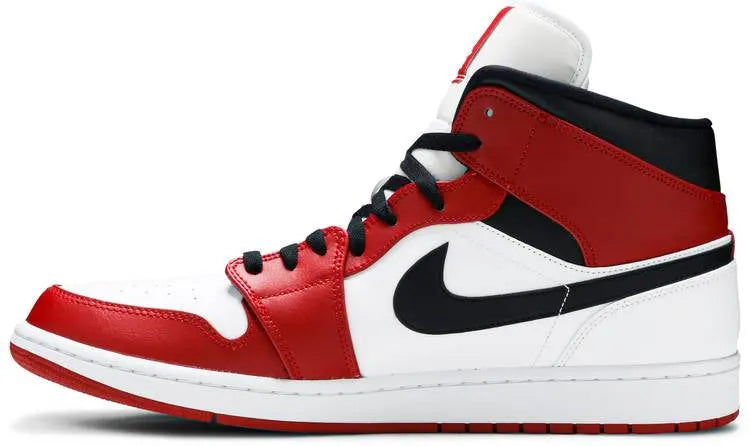 Air Jordan 1 Mid: The 1 Ultimate Premium Chicago Edition Sneaker