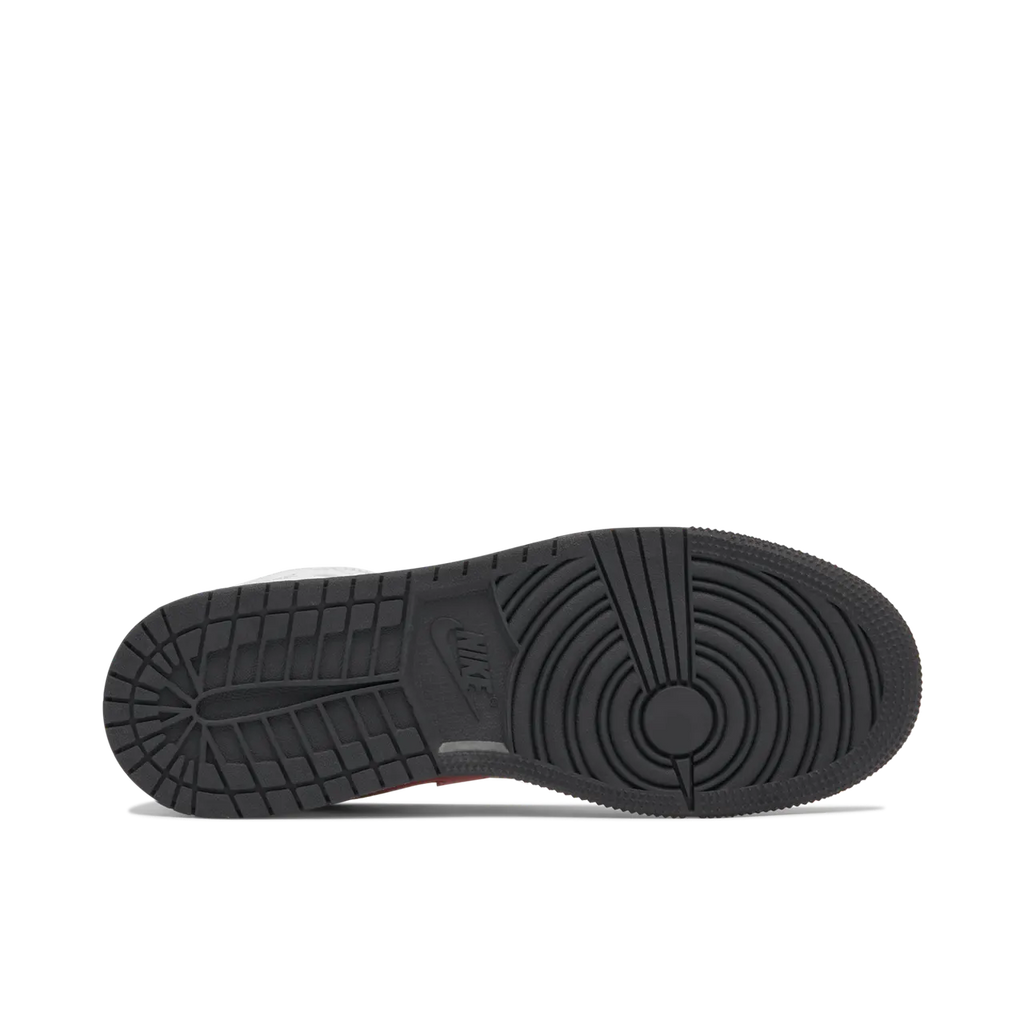 Air Jordan 1 Mid: The Top 1 Premium Gym Red & Black Edition Sneakers
