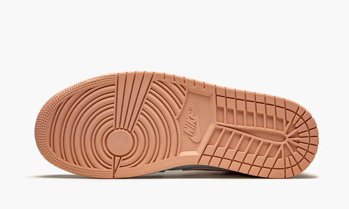 Air Jordan 1 Mid Sneakers: Premium 2024 Arctic Orange Luxury Edition