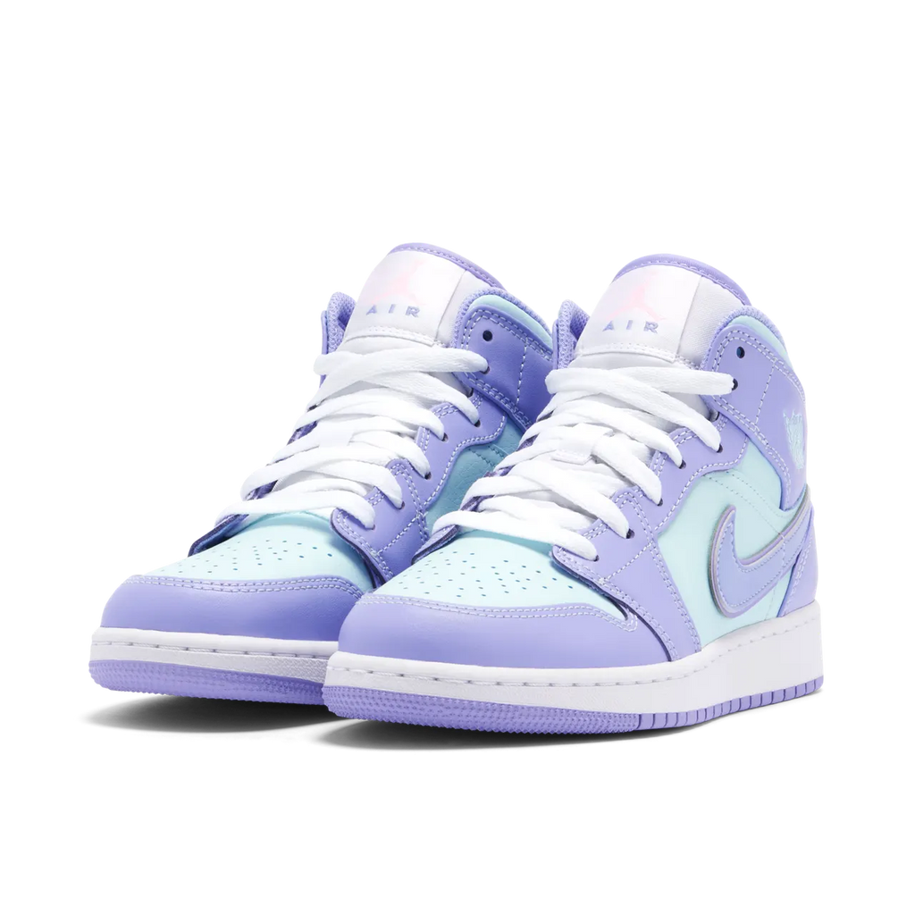 Jordan 1 Mid Purple Aqua Sneakers: 1 Premium Choice for Ultimate Style