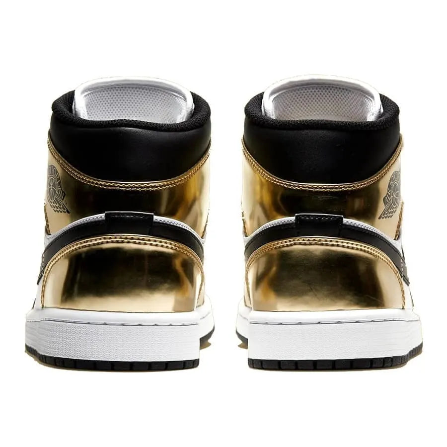 Gold Air Jordan 1 Mid Metallic: The #1 Luxury Basketball Sneaker for 2024