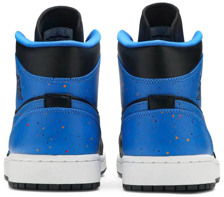 Air Jordan 1 Mid sneakers: Premium Signal Blue Edition, Top 1 Choice for 2024