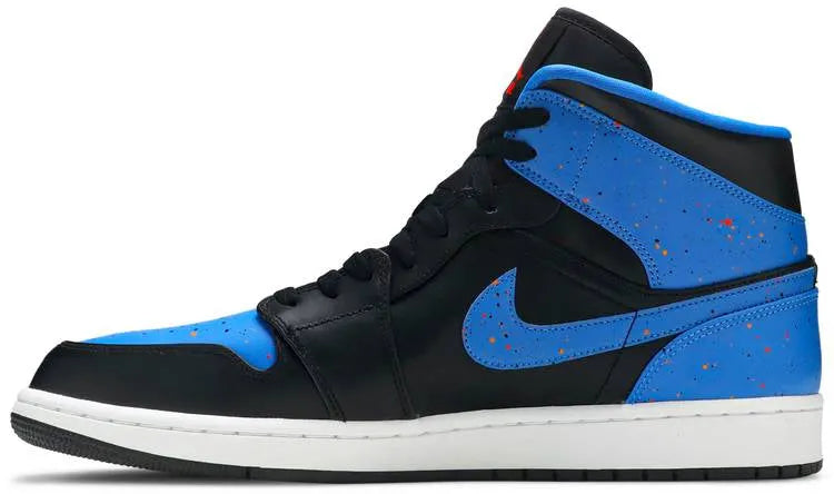 Air Jordan 1 Mid sneakers: Premium Signal Blue Edition, Top 1 Choice for 2024