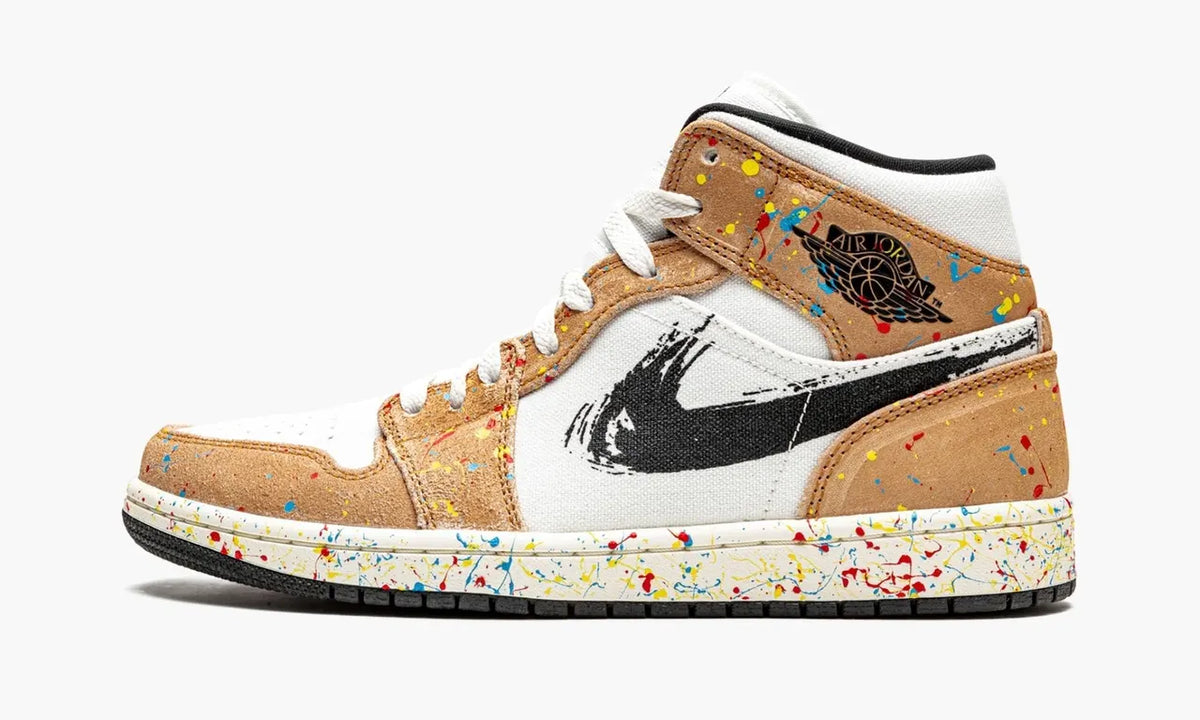 Air Jordan 1 Mid SE Brushstroke: The 1 Ultimate Premium Sneaker Choice