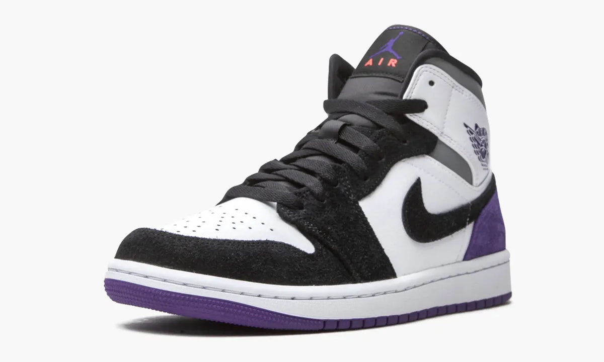 Air Jordan 1 Mid Purple Black: Premium 1st Choice Ultimate Sneakers
