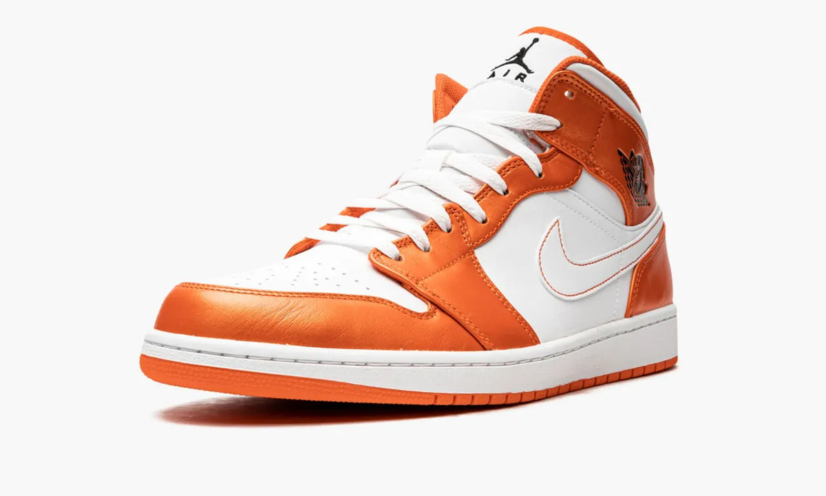 Air Jordan 1 Mid Orange: Premium 2024 Exclusive Luxury Sneakers