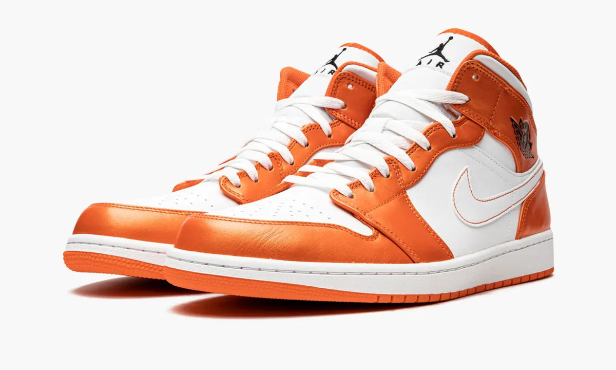 Air Jordan 1 Mid Orange: Premium 2024 Exclusive Luxury Sneakers
