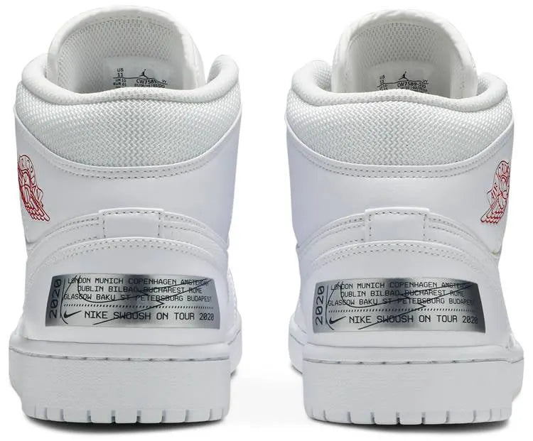 Air Jordan 1 Mid White Sneakers: 1 Premium Choice for Ultimate Street Style