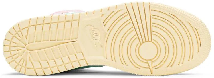 Jordan 1 Mid sneakers: Premium 2024 Paint Drip Edition for Ultimate Style