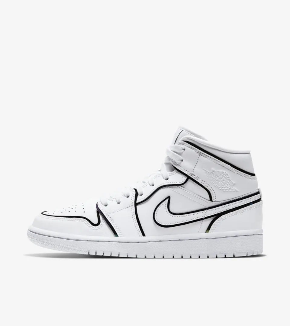 Air Jordan 1 Mid Iridescent Outline: #1 Best Premium 2024 Luxury Sneaker