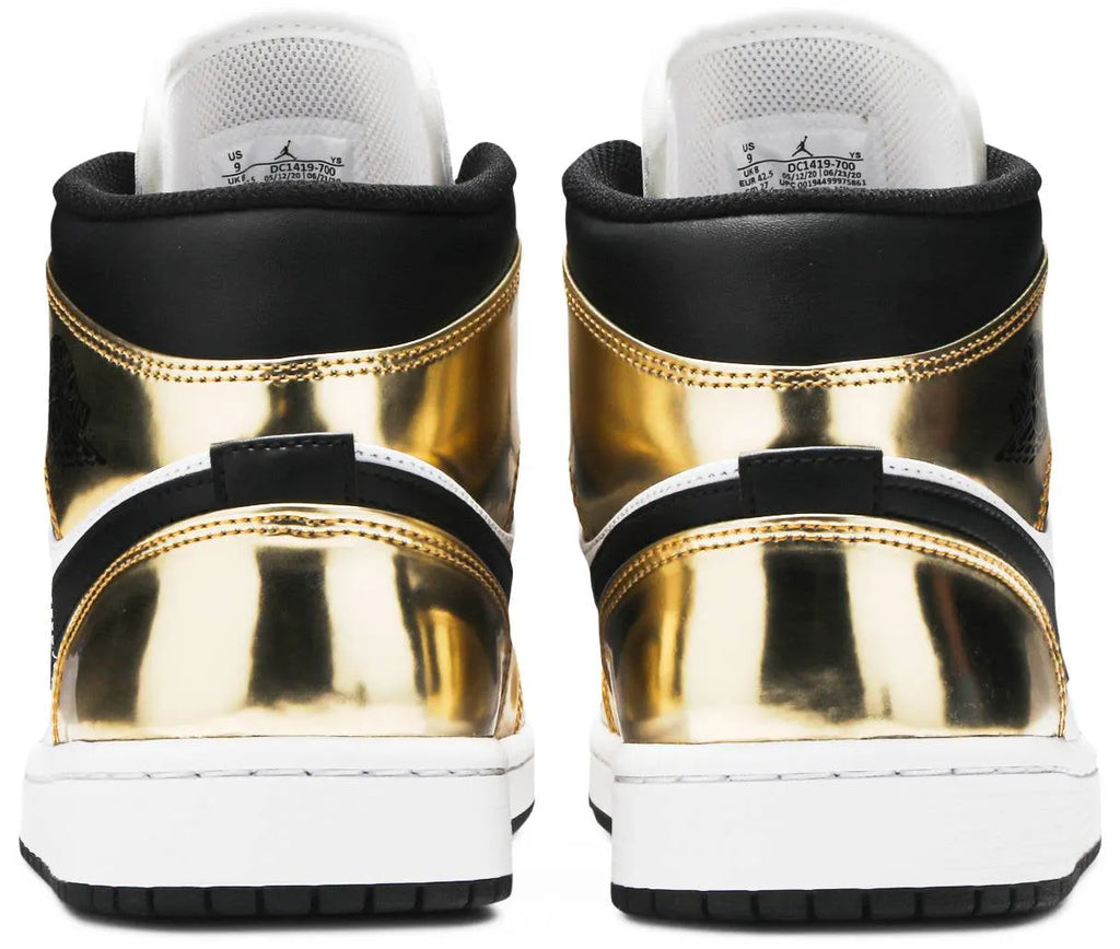 Air Jordan 1 Mid Gold: 1 Top Premium Luxury Metallic Sneaker 2024