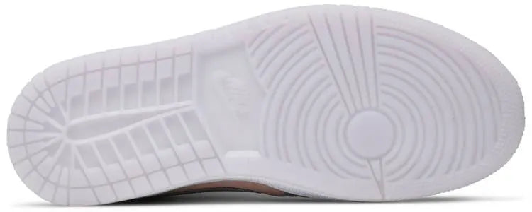 Air Jordan 1 Mid sneakers: Top #1 Premium SE Topographic Pink Edition