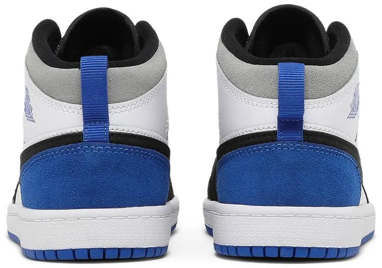 Air Jordan 1 Mid sneakers: Premium 2024 Edition in Royal Blue and Black