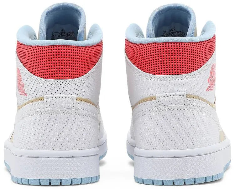 Air Jordan 1 Mid Sesame White Crimson – Top 1 Premium Lifestyle Sneaker