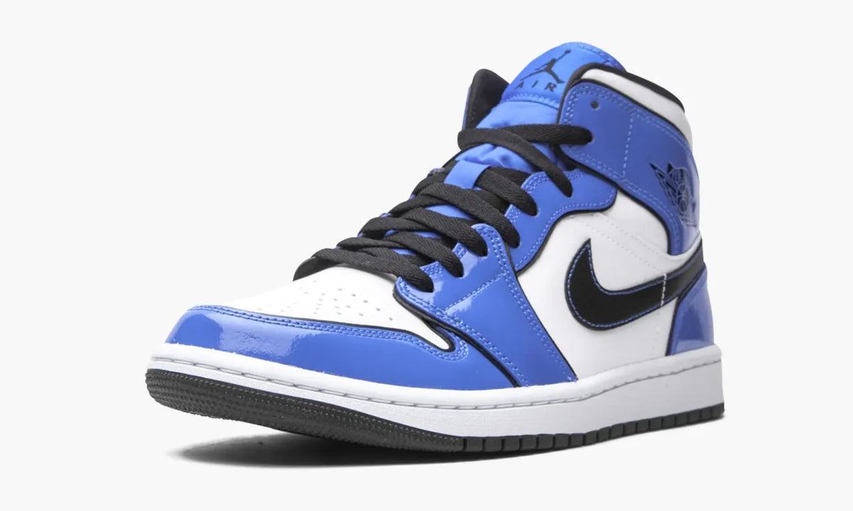 Air Jordan 1 Mid Signal Blue: Premium 2024 Exclusive Luxury Sneakers