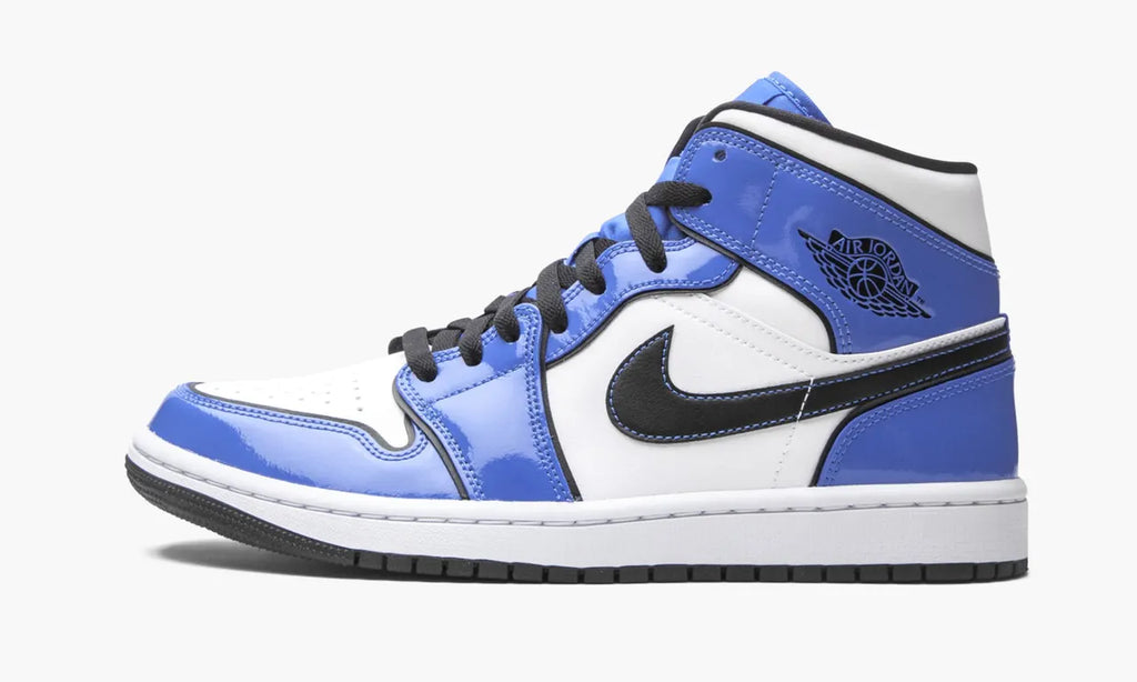 Air Jordan 1 Mid Signal Blue: Premium 2024 Exclusive Luxury Sneakers