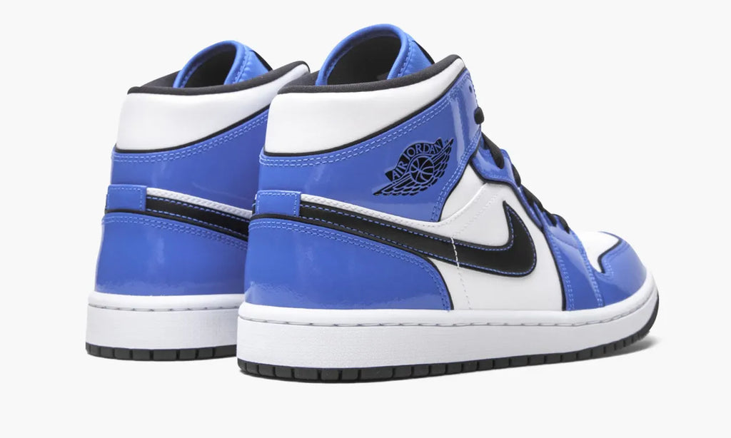 Air Jordan 1 Mid Signal Blue: Premium 2024 Exclusive Luxury Sneakers