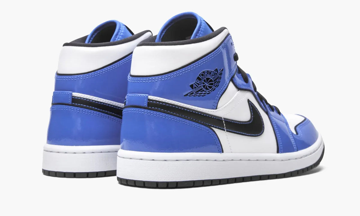Air Jordan 1 Mid Signal Blue: Premium 2024 Exclusive Luxury Sneakers