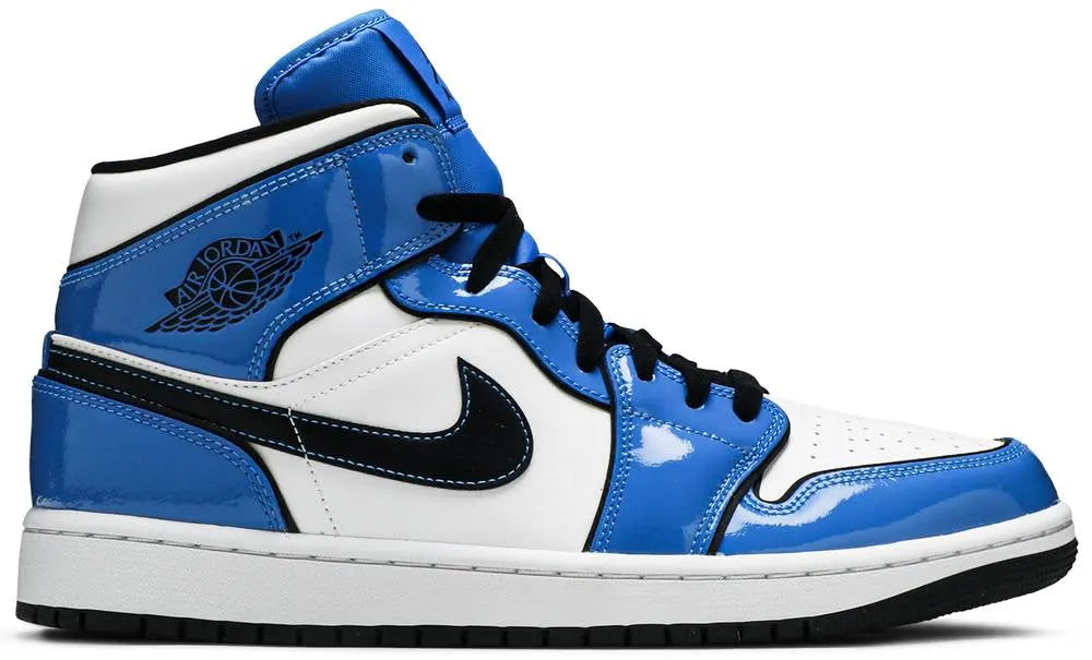 Air Jordan 1 Mid Signal Blue
