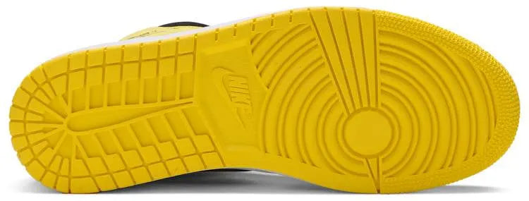 Air Jordan 1 Mid sneakers: Premium 2024 Yellow and Black Edition