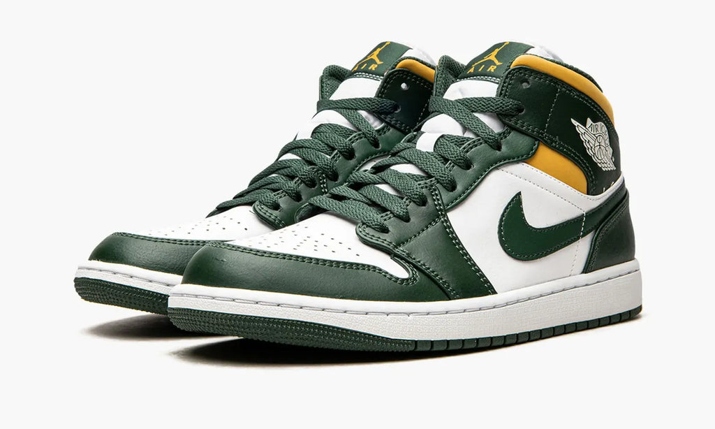 Air Jordan 1 Mid Premium Green Sneakers – Top 1 Choice for Style