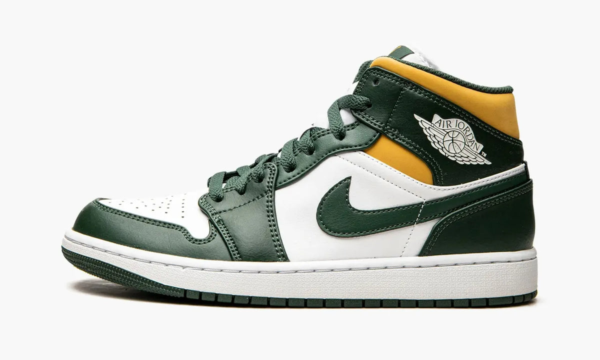 Air Jordan 1 Mid Premium Green Sneakers – Top 1 Choice for Style