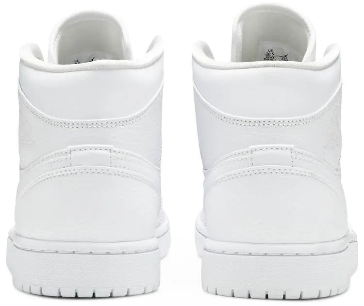 Air Jordan 1 Mid White: The #1 Premium Triple White Sneaker for 2024
