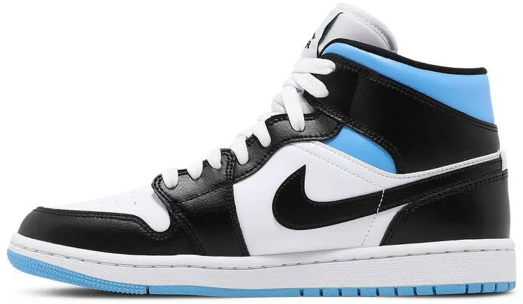 Air Jordan 1 Mid Sneakers: The 1 Ultimate Premium University Blue Edition