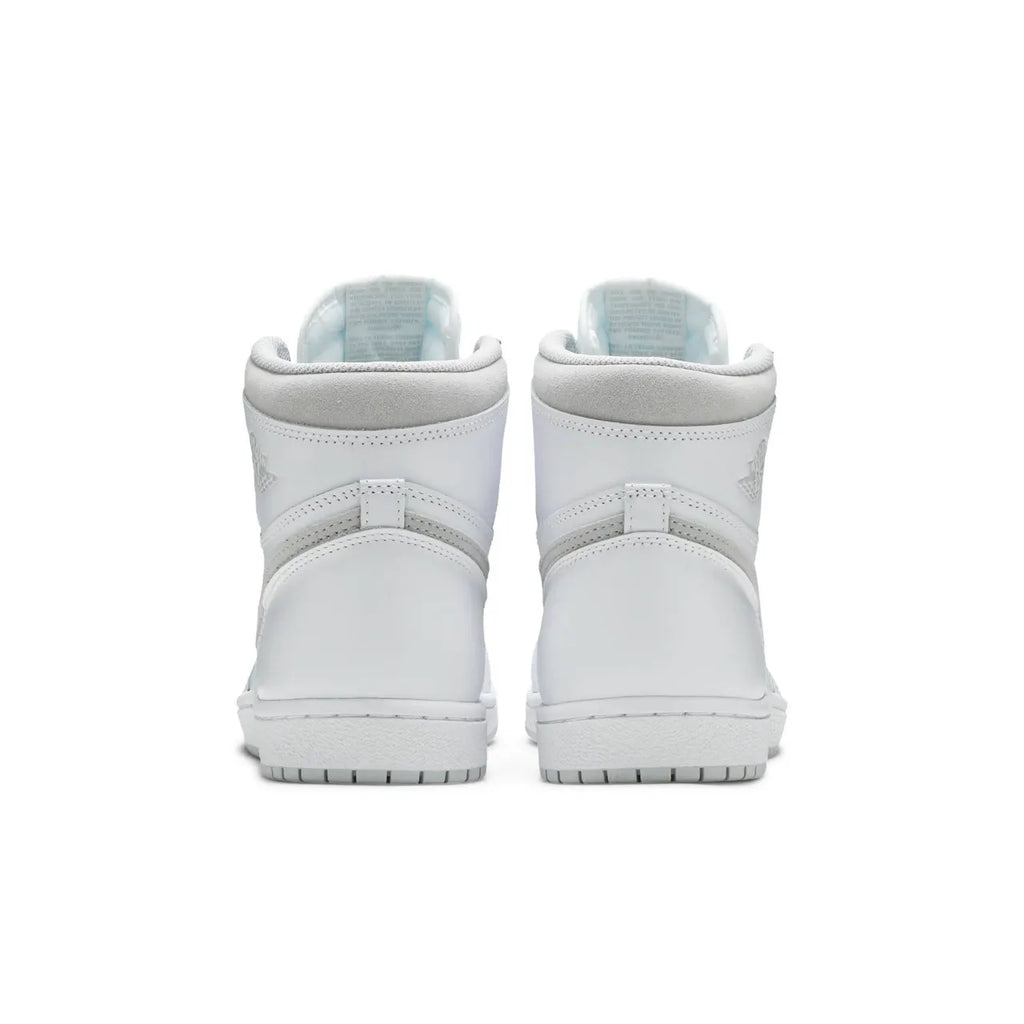 Air Jordan 1 High sneakers: Top 1 Premium White & Neutral Grey Retro Design